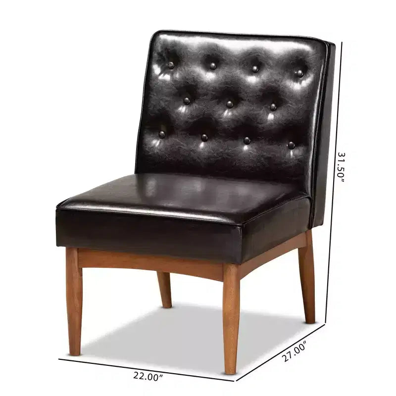 Sedia da pranzo Riordan Wood